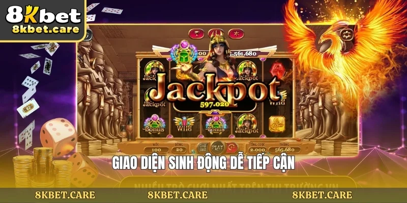 Giao diện sinh động dễ tiếp cận