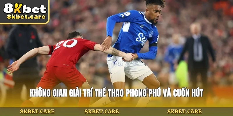 Không gian giải trí thể thao phong phú và cuốn hút